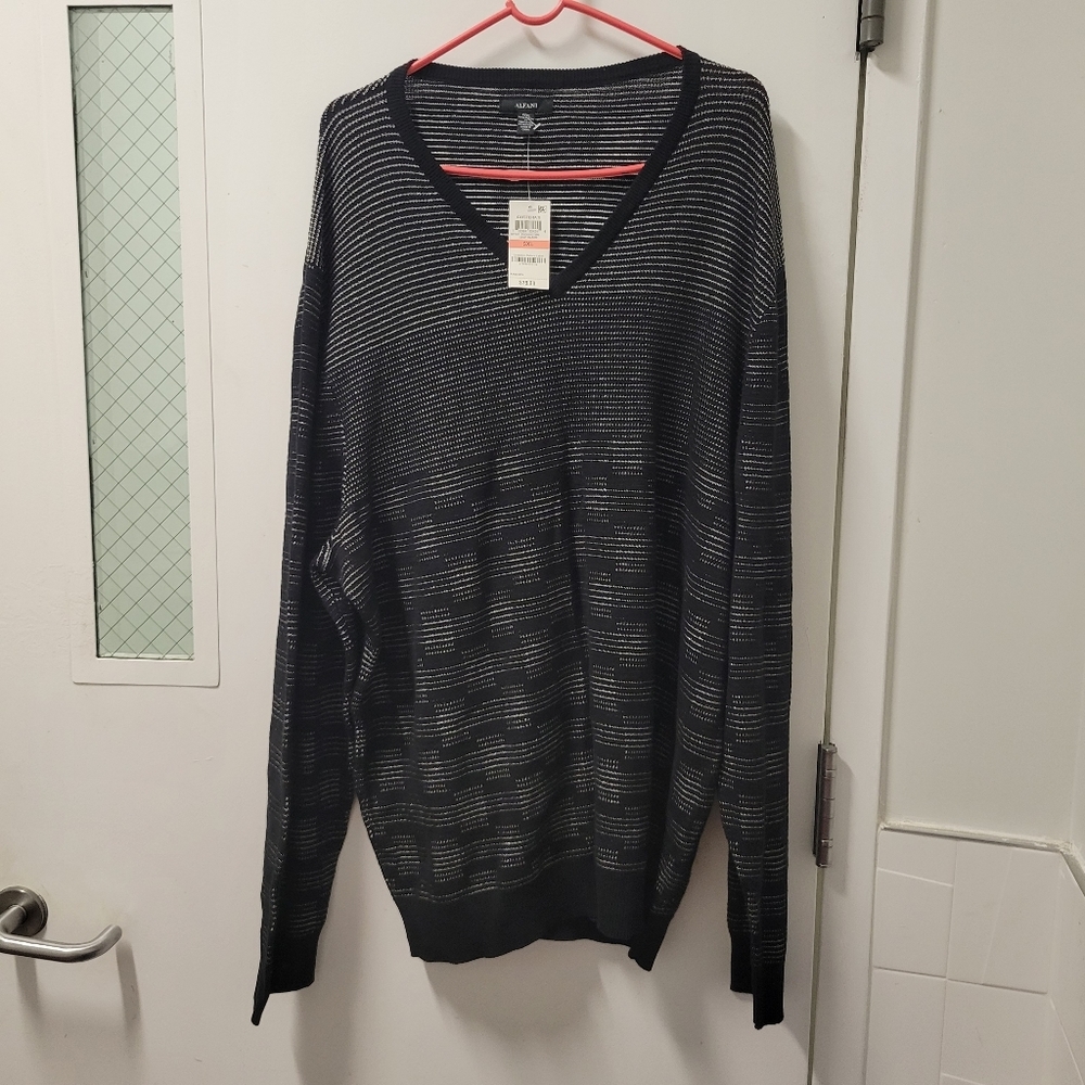 ***HOST PICK*** NWT ALFANI  Glitterati Womens 3XL Textured Long Sleeve  Sweater